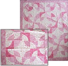 Drunkard�s Path Quilt